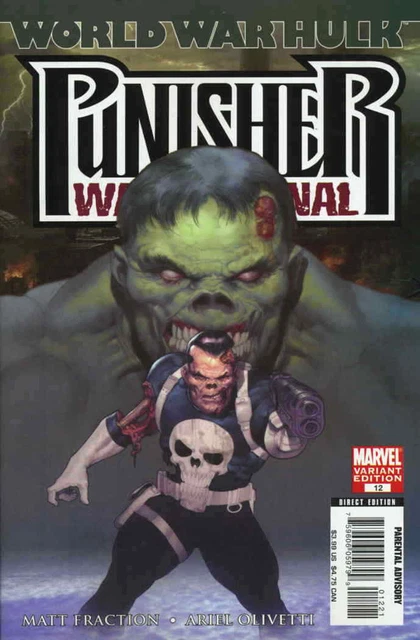 Punisher War Journal (2nd Series) #12A VF/NM; Marvel | World War Hulk Zombie Var