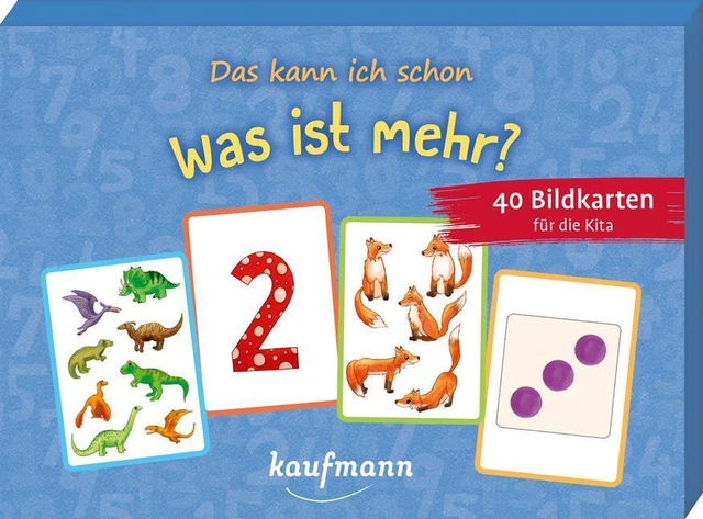 Das kann ich schon! Was ist mehr? | 40 Bildkarten für die Kita | Suse Klein