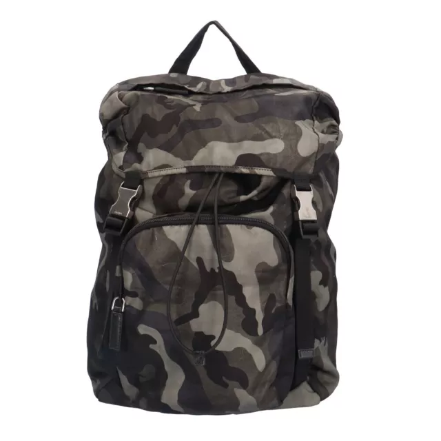 PRADA camouflage Backpack Â· Daypack V135 Nylon used