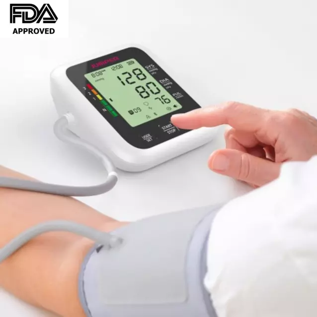 Automatic Arm Blood Pressure Monitor Digital Cuff Pulse Heart Rate Machine