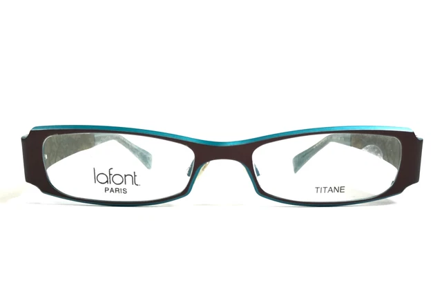 JEAN LAFONT EYEGLASSES Frames ATMOSPHERE 3 501 Matte Brown Blue