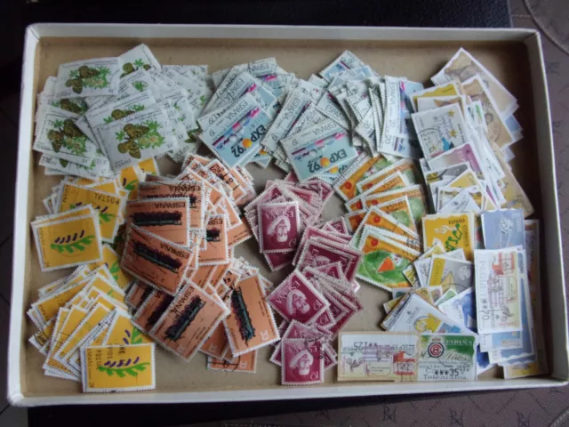 ESPAGNE - lot de timbres oblitérés (A38)