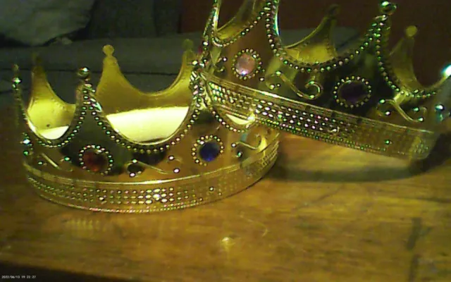 King an Queen Crowns-Party/Wedding/Holloween#