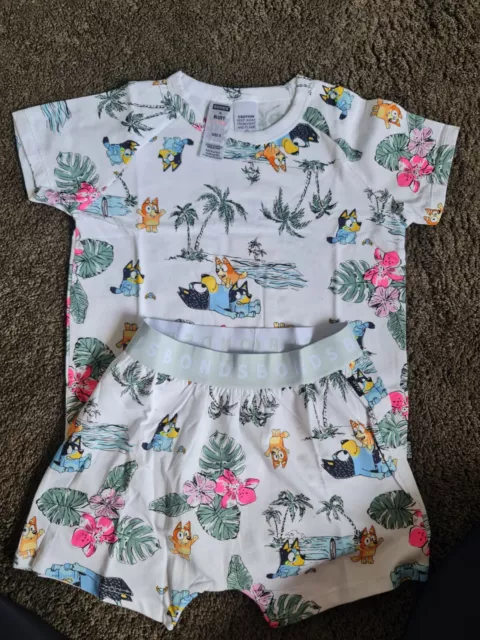 Bonds Bluey Pjs Size 4