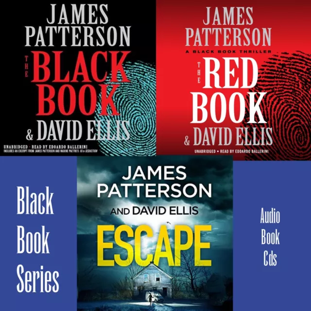 Black Book series Black Red Escape – Audio Book CD - James Patterson Audiobooks