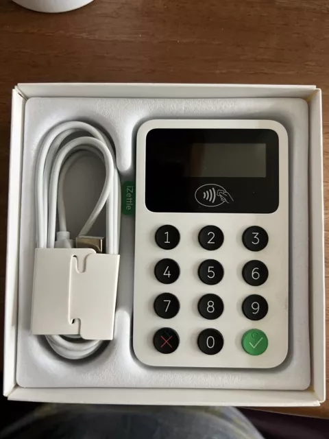 NEW + BOXED - Zettle Card Reader 2 by PayPal - White With Contactless Payment