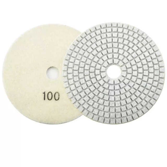 Haute Qualité Maison polishing pad Diamant 125mm Disques Sec / Wet Sol 2