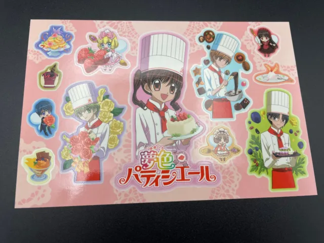 Yumeiro Patissiere Anime Promo Sticker Sheet