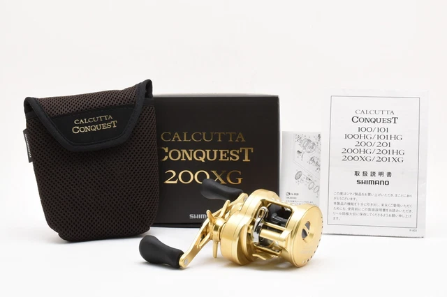 リール Shimano 22Calcutta Conquest 200XG SHIMANO Bait Reel 22 CALCUTTA CONQUEST 200XG Right Handle