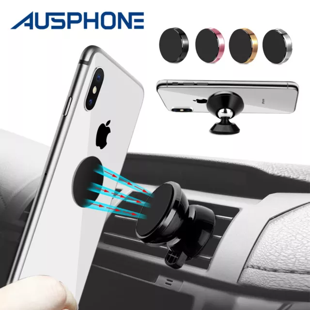 Universal Car Phone Holder Magnetic Mount Stand For Cell Phone iPhone GPS