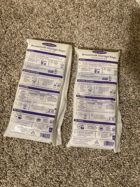 Lansinoh Breastmilk Storage Bags( New Other) 100 Ct (92 Left)