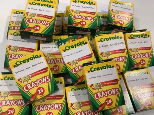 Bulk Crayola Crayons - Apricot - 24 Count - Single Color Refill x24