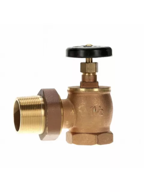 Hot Water and Steam Boiler Radiator Valve, 1 1/2"