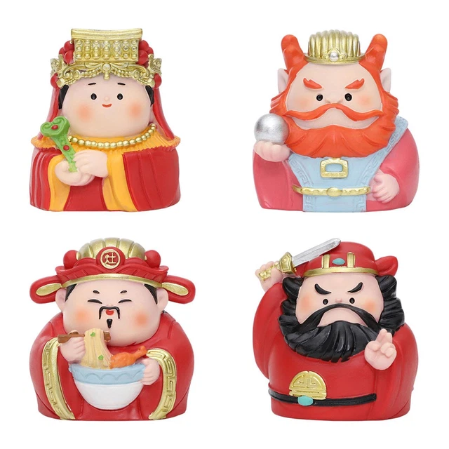 FIGURINE DE DESSIN Animé Expressive Dragon Miniature Sculpture En