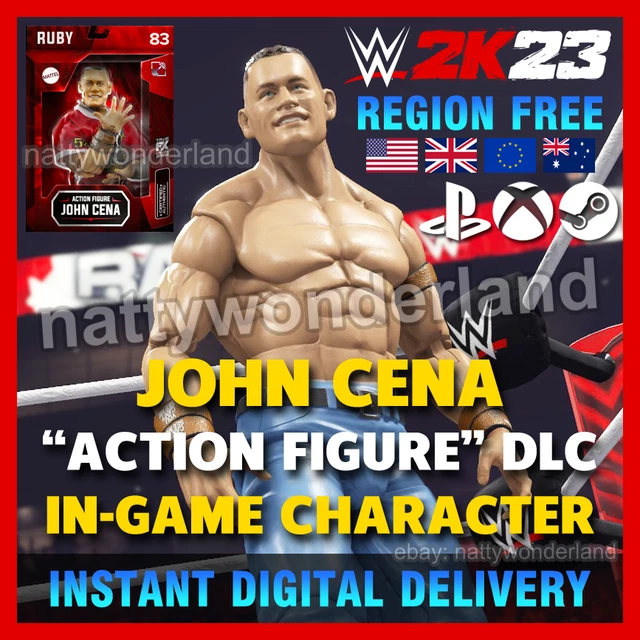 WWE 2K23 JOHN Cena MyFaction RARE Character Skin Bonus DLC (NO ACTION