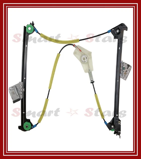 Kit Réparation Régulateur De Fenêtre Arrière Gauche Pour Peugeot 407 2004–2010 - Pièce Qualité