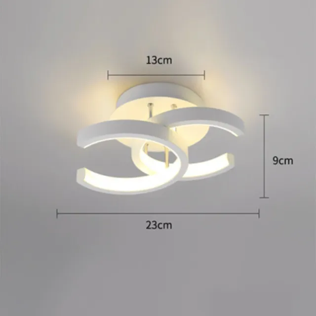 Schicke LED Lampe Deckenleuchte Moderner Kronleuchter Wohnzimmer Schlafzimmer Pendelleuchte