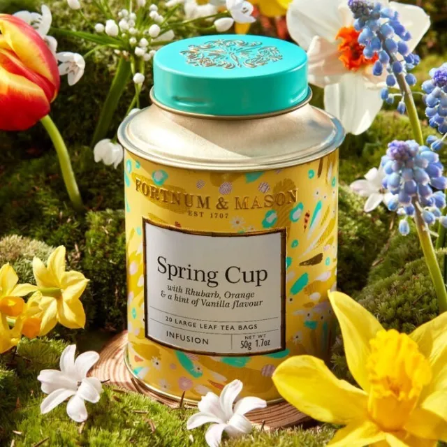 Fortnum Mason Spring Cup Tin Easter Tea 31 DEC 2025