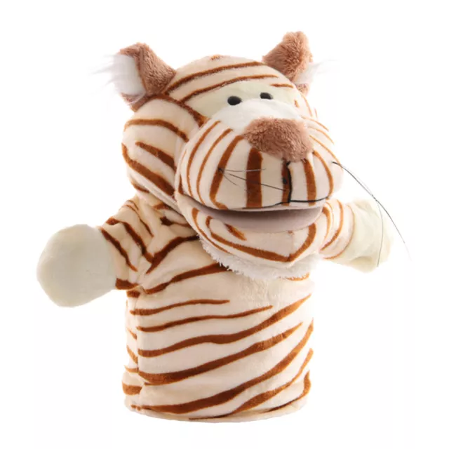 Hand Puppet Cotton Parent-child Stuffed Tiger Doll Plush