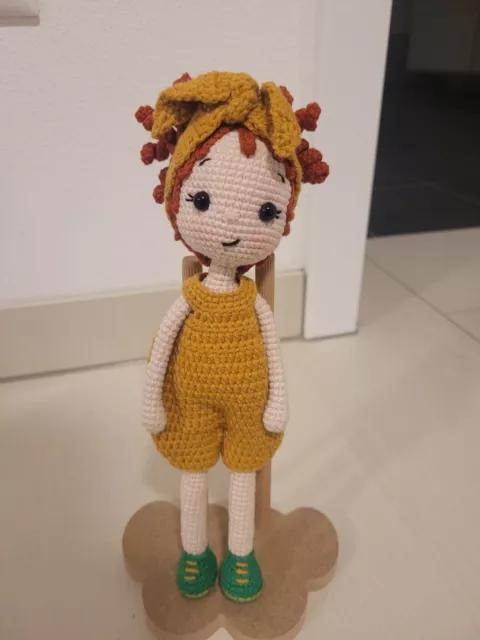 Amigurumi gehäkelt Puppe Spielzeug Handarbeit  OSTERN 28-30 cm Draht Dehnbar