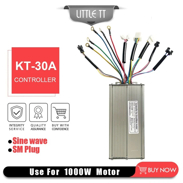 Controller 36V48V 750W 1000W Brushless KT 30A Sinus