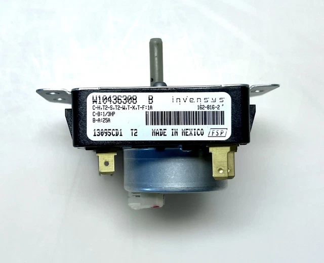 Dryer Timer 60Hz 220VAC  Whirlpool, AP6016537, W10185972
