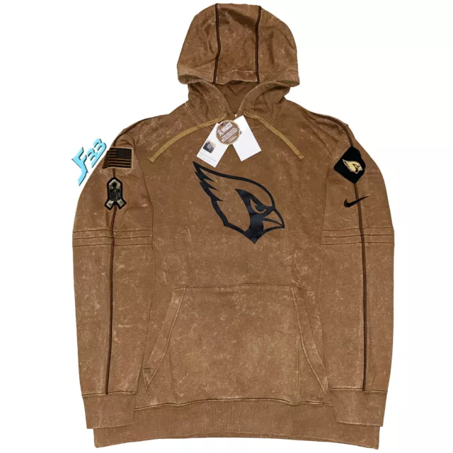 Nike Arizona Cardinals Salute to Service Hoodie 2023 Men's Sideline Pullover