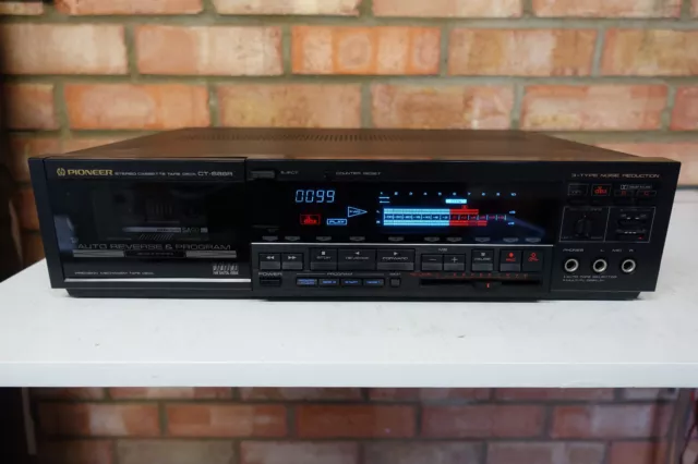 Pioneer CT-S88R Stereo Cassette/Tape Deck - Fully Working & Sounds Great