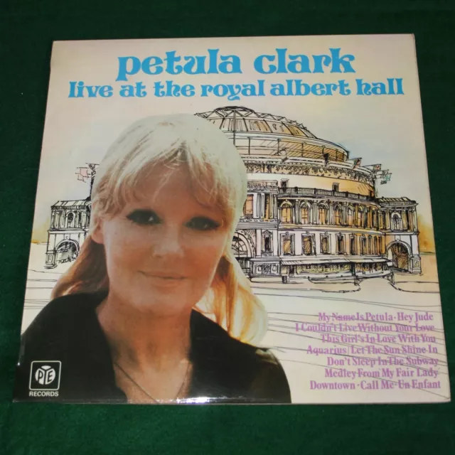 Petula Clark - Live At The Royal Albert Hall. (Uk, 1972, Pye, Nspl 18391)