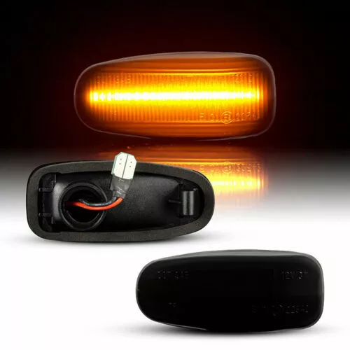 LED Clignotant Noir pour Mercedes W202 S202 W210 S210 A208 C208 R170 7231-1