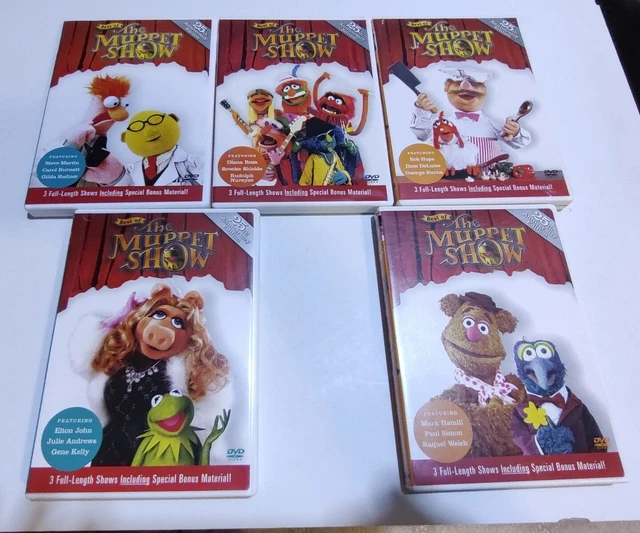 LOT DE 5 DVD Best of The Muppet Show 25th Anniversary propres ...
