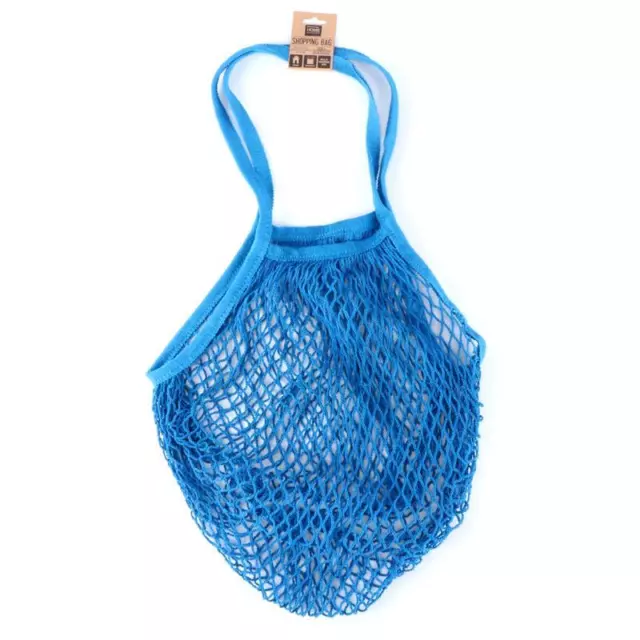 6x Handbag Mesh Net Turtle Bags String Shopping Bag Reusable Fruit Storage 3