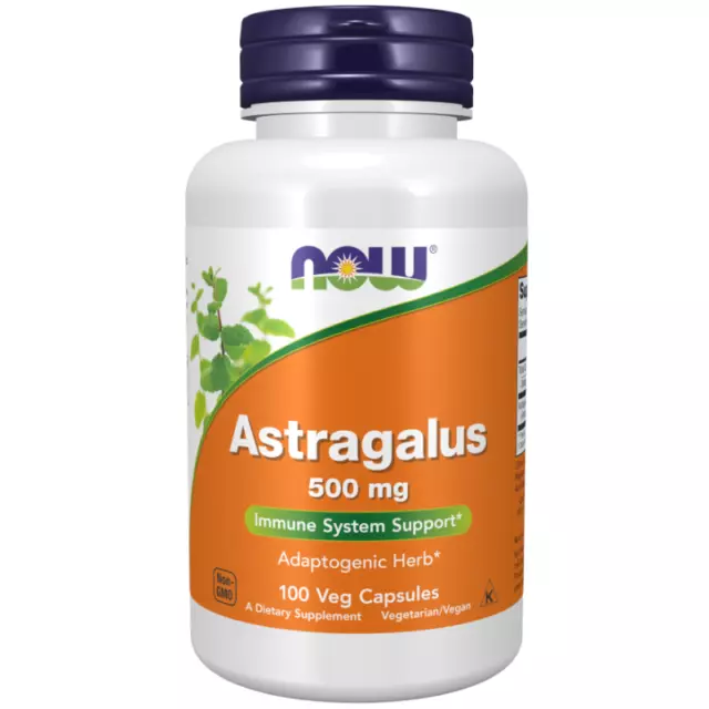 Now Foods Astragalus (Astragalus) 500 mg, 100 Kapseln