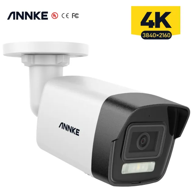 ANNKE C800 4K 8MP POE AI Überwachungskamera Outdoor Mit Mikrofon Farbnachtsicht
