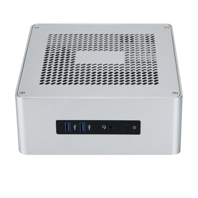 Case PC ITX Portatile In Acciaio E Alluminio | 312x135x193 Mm Con USB-C | Supporta Scheda Madre ITX E GPU Singola