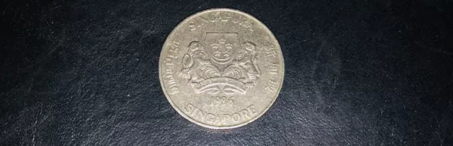 1986 Singapore 20 Cents Coin🪙 2