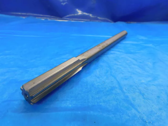 TRI-ANGLE 0.672 OD HSS CHUCKING REAMER 8 FL .672 .6720 43/64 .6875 -.0155 17 mm