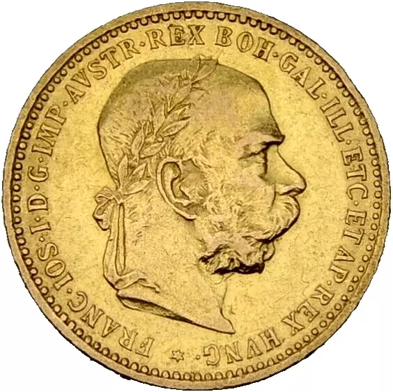 PRAGER: Österreich, Franz Josef I., 10 Kronen 1906 [1351]