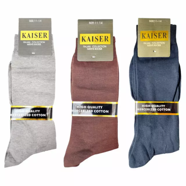 Kaiser Italian Mens Fashion Socks