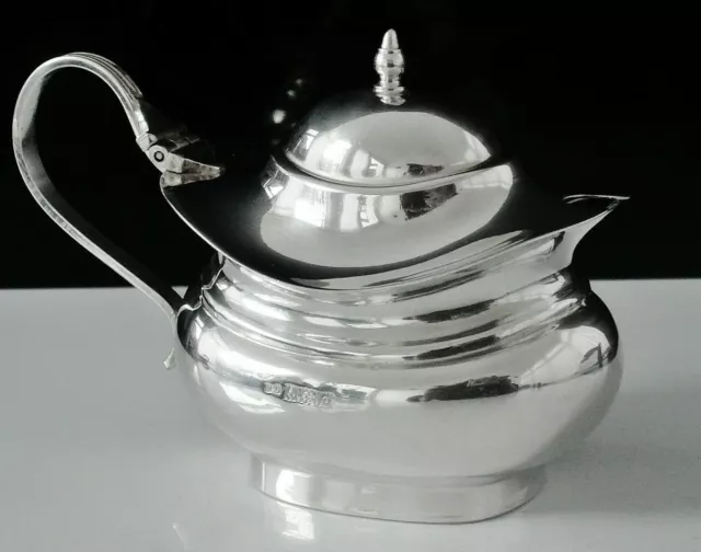 Sterling Silver Mustard Pot, Hampton Utilities, Birmingham 1963