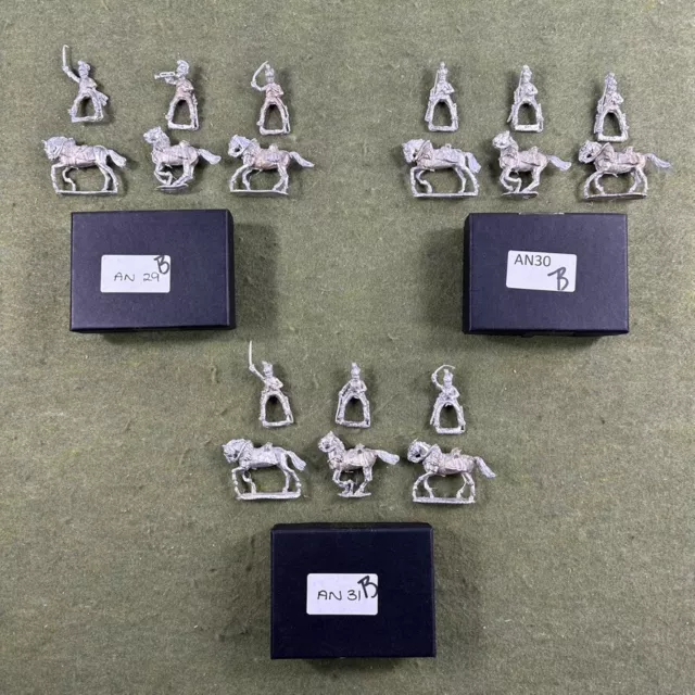 Perry Miniatures 28mm Austrian Napoleonic Chevauxleger AN29 + AN30 + AN31