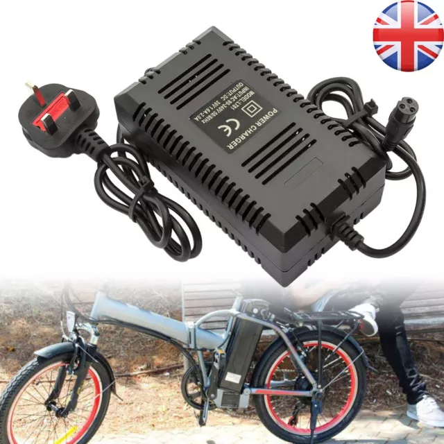 36v 1.5/1-6 amp Lead Acid Battery Charger Razor Electric Bike Bicycle 36 Volt UK