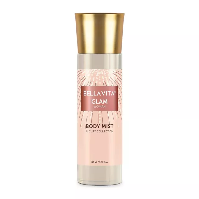 Bellavita Glam Body Mist Profumo Lusso Collezione Lunga Durata Per Donna 150ml