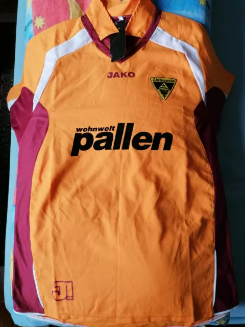 Alemannia Aachen Trikot Jersey Trainingstrikot Jako L