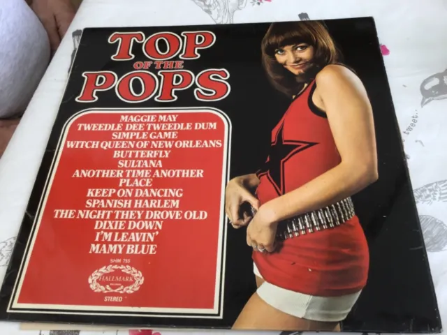 Vinyl record LP TOP OF THE POPS SHM 755