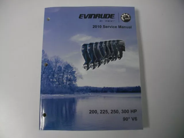 2010 IS Evinrude outboard service manual 5008154 200 - 300 hp 90° E-TEC models