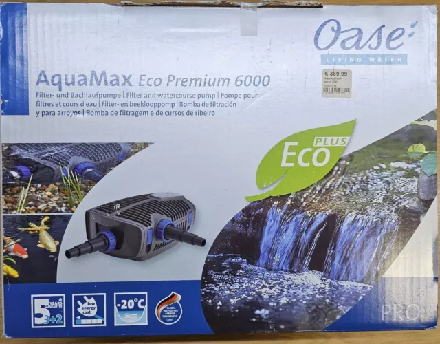 OASE AquaMax Eco Premium 6000 Filter- und Bachlaufpumpe - 7085281