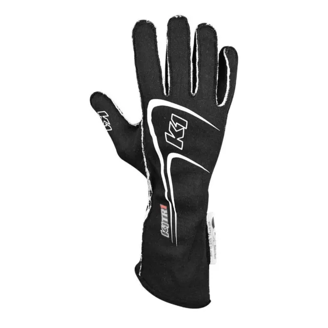 K1 Racegear Glove Track 1 Black X- Small Youth 23-TR1-N-XS