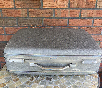 Vintage American Tourister Luggage Suitcase Tiara Hard Case Travel Bag 21 x 16