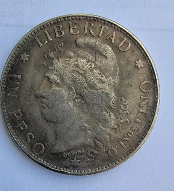 Coin 1 Peso 1881 Argentina